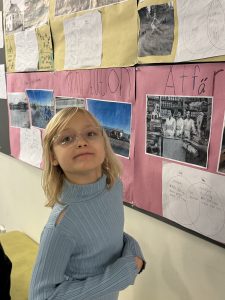 Barnen på Knut Lundmarkskolan har arbetat med Älvsbyns kommun 150 år.